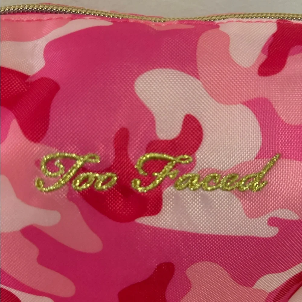 Too Faced Make Up Cosmetic Travel Bags Bundle of Two NWOT
